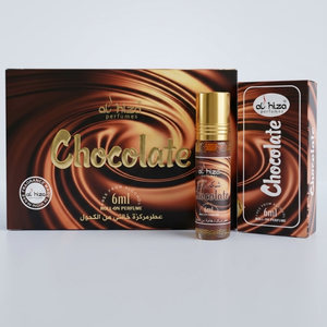 AL HIZA <b>Chocolate</b> Unisex Attar Roll On <b>Perfume</b> 6ML | Long Lasting Sweet Cocoa Fragrance Alcohol Free Pocket Size <b>Perfume</b> Oil - Product Image 1