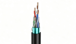 CAT6A <span class=keywords><strong>f</strong></span>/<span class=keywords><strong>utp</strong></span> ตัวนำแข็ง23AWG สายแจ็กเก็ต PE/สาย LAN/สายเคเบิลเครือข่าย/สายเคเบิลป้องกัน - Product Image 1