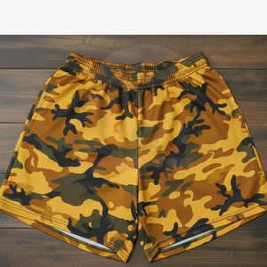 Hot Sale Men's Mesh Shorts Breathable Camouflage Style Single <b>Layer</b> Shorts High Quality Sweatpants Mens Mesh Shorts Manufacturer - Product Image 6