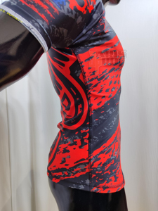Rashguard BJJ sans Gi, compression personnalisée, sublimation, fabrication OEM - Product Image 6