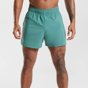 Shorts de sport pour hommes en polyester, séchage rapide, taille à cordon, décontractés, pour la course, la gym et l'entraînement, en promotion - Product Image 3