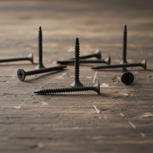 Tornillos para Paneles de Yeso de Alta Resistencia Clase 8.8 - Fijaciones de Acero con Cabeza de Trompeta y Fosfato Negro, en Pulgadas y Métricas - Product Image 2