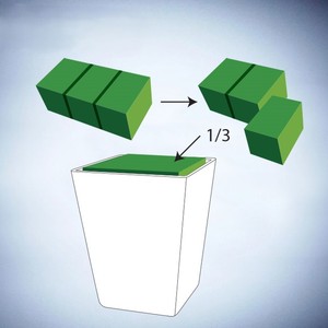 Macetas Decorativas de Plástico Serie ELF, Modernas, Ecológicas, Ligeras, con Orificio de Drenaje para Arreglos Florales, Regalo - Product Image 3