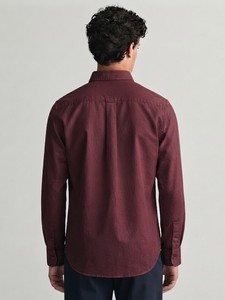 เสื้อเชิ้ตแขนยาวสีพลัมสำหรับผู้ชายจาก Enovate ผ้าทอระบายอากาศได้ดี สวมใส่สบายในฤดูร้อน สีเบจ ผ้าลินิน ตะเข็บเย็บแบบไร้รอยต่อ - Product Image 3