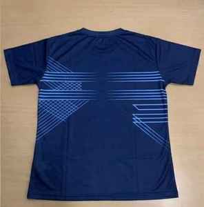 เสื้อยืดผู้ชายลายเรขาคณิต พิมพ์ลายแบบซับลิเมชั่น แห้งเร็ว สปอร์ต แขนสั้น คอกลม ทรงปกติ ผ้าโพลีเอสเตอร์ถัก 100% - Product Image 3