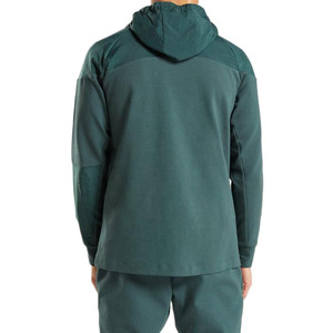 Premium men's zip-up <b>tracksuits</b>. High-contrast chest panels. sleek <b>white</b> piping. and tapered joggers for a sharp look. - Product Image 4