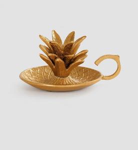 Beautiful Floral Brass <b>Candle</b> <b>Stand</b> - Product Image 3