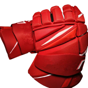 Gants de hockey sur glace XF Pro professionnels en maille respirante, paume renforcée absorbant les chocs, construction légère et flexible - Product Image 6