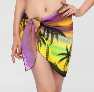 <b>Women's</b> Vintage New Lava Lava Beach Mumu Dress Interlock Polyester Sublimation Mumu Beach <b>Skirts</b> Micronesian Lavalava <b>Swim</b> Trunk - Product Image 3
