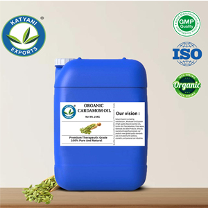 Aceite esencial de cardamomo orgánico de alta calidad, destilado al vapor (Elettaria cardamomum), aceite para aromaterapia de grado profesional de la India. - Product Image 4