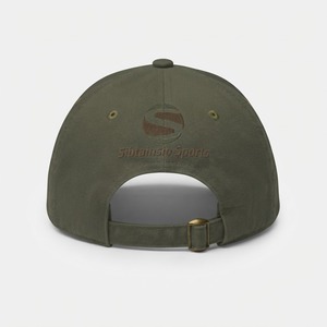 Gorra de Béisbol Verde Oliva con Logotipo Bordado Personalizado, Gorra de Papá con Correa Ajustable, Gorra Deportiva Casual para Hombre y Mujer - Product Image 2