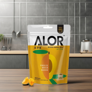 100% dondurularak kurutulmuş Mango tatlı dondurulmuş Durian meyve FD kurutma işlemi doğal kurutulmuş meyve ürünü