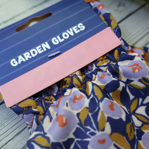 ถุงมือทำสวนแบบยาวสำหรับผู้หญิง ทนทาน สวมใส่สบาย พิมพ์ลายแบบซับลิเมชั่นเต็มนิ้ว บริการ OEM สำหรับงานช่างและทำสวน - Product Image 5