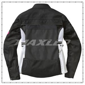 Veste de moto d'été pour hommes avec armure approuvée CE Doublure imperméable détachable Panneaux en maille respirante - Product Image 5