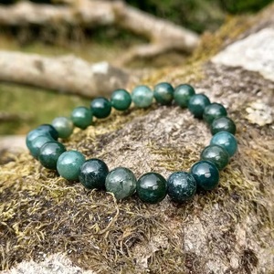 Natural Agate <b>Bracelet</b> Gemstone <b>Beaded</b> <b>Bracelet</b> For Healing Reiki Energy Jewelry Wholesale 8mm - Product Image 6