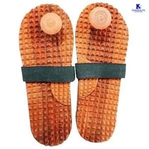 Pantuflas de Madera K-Star K375 para Acupresión, Calzado Tradicional de Reflexología para Alivio del Dolor, Corrección de Postura y Bienestar - Product Image 3