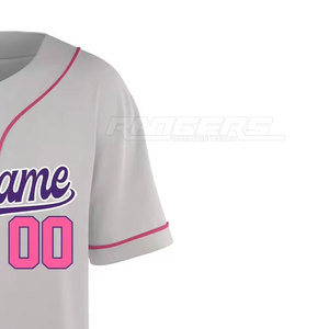 Nouveaux arrivages : vêtements de sport, jersey de baseball 100 % polyester, meilleur prix, vente flash, jersey de baseball fabriqué au Pakistan - Product Image 5
