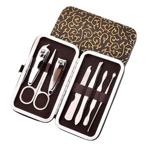 10pcs DANTRIC IMPLANTS Professional <b>Manicure</b> Pedicure <b>Kit</b> Stainless Steel Tools 7 1 Nail Clipper Customizable Colors Logo OEM - Product Image 4