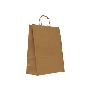 Sac à vin en papier kraft écologique personnalisé avec logo imprimé pour l'emballage et la promotion, conception de logo personnalisée - Product Image 4