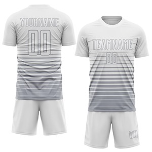 Uniforme de fútbol para hombre, conjunto de camiseta y pantalones cortos personalizados, ropa deportiva transpirable de secado rápido - Product Image 1