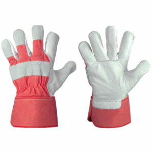 New Arrival Heavy Duty Full Finger Goat Skin Safety Cuff Anti-Slip Welding Gloves Reasonable Price High Quality Outdoor Use - Product Image 1