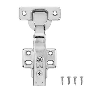 Cerniere per ante di mobili da cucina a copertura totale (60 pezzi) con apertura a 100° # # # #   Cerniere per Armadi a Chiusura Morbida Nascoste - Product Image 1