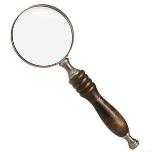 Lupa de madera asequible para estudiantes, profesores, coleccionistas, lectura y actividades educativas diarias - Product Image 1