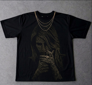 Camiseta de Jersey Raglán para Hombre con Logotipo Personalizado al por Mayor, 220g, Impresión por Sublimación de Cara Completa, Ropa Urbana, Retrato Gráfico de Alta Definición - Product Image 1