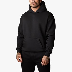 Ensemble de survêtement personnalisé pour homme, sweat à capuche oversize, logo imprimé, grande taille, unisexe, 100 % coton, pour le jogging - Product Image 6