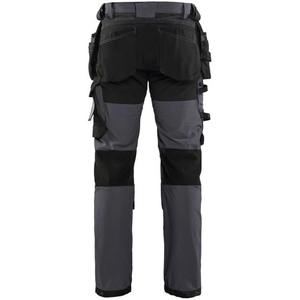 Pantalon cargo d'été pour homme 2025, tendance, en laine, taille mi-haute, respirant, séchage rapide, avec cordon de serrage, style travail, collection 2026 - Product Image 3