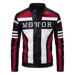 เสื้อแจ็คเก็ตมอเตอร์ไซค์แบบสั่งทำพิเศษ ได้รับมาตรฐาน CE สำหรับนักขี่มอเตอร์ไซค์แนว Hot Bikers- cafe racer - Product Image 5