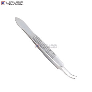 Pinzas para Iris GRAEFE, Recuñadas, 7cm/1.0mm, Pinzas para Aplicaciones Oculares, Cirugía Oftálmica, Instrumentos Médicos Duraderos con Punta Fina - Product Image 4