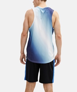 Summer Fashion Custom Tank Top for Gym Workouts Knitted Sublimation Design for Bodybuilding Fitness <b>Running</b> Plus Size <b>Singlet</b> - Product Image 6