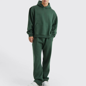 Nuevo Conjunto Deportivo Holgado de Moda para Hombre, Fabricado con Algodón de Alta Calidad, con Cierre - Product Image 5