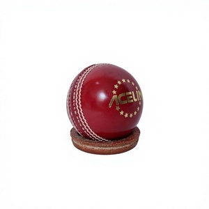 Premium Hand Stitched Leather Cricket <b>Ball</b> Professional Match <b>Training</b> <b>Ball</b> Custom Logo OEM Manufacturer Comfortable - Product Image 3