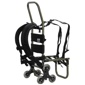 Mochila Portaherramientas Plegable Ligera Yokkoi Climber, Capacidad 30kg, Aluminio y Nailon, Transporte Bidireccional, para Senderismo y Pesca - Product Image 1