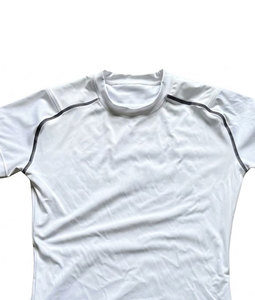 Wholesale Seamless <b>Compression</b> Rash Guard <b>Men</b> Athletic Performance Sports T <b>Shirt</b> Moisture Wicking Workout Fitness Activewear - Product Image 3
