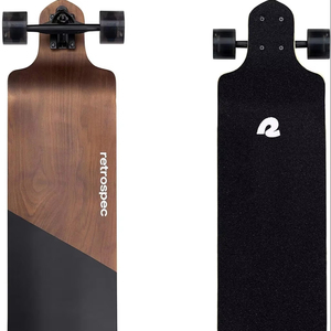 ลองบอร์ด Tidal Drop Down - ขนาด 41 นิ้ว แผ่นเด็คกว้างพิเศษ แข็งแรง ทนทาน ทำจากไม้เมเปิลแคนาดา 9 ชั้น - Product Image 1