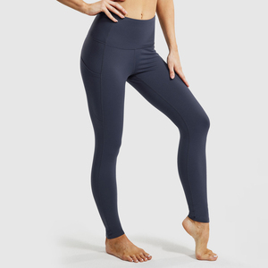 Leggings Casuales de Mezcla de Algodón para Mujer, Flexibles, de Cintura Alta, Ropa de Moda - Product Image 4