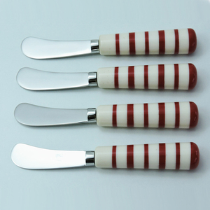 Couteaux de cuisine en acier inoxydable avec manche en résine, design très demandé, couteau à fromage et couteau à beurre en acier inoxydable à prix très avantageux - Product Image 5