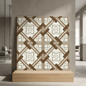 Carreaux de porcelaine d'intérieur d'hôtel 400x400 Carrelages de sol en porcelaine blanche brillante 40x40cm Carrelages de sol en céramique - Product Image 6