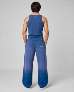 New Best Custom Screen Printed Logo Casual Canvas Men's Sweatpants 100% Cotton Breathable Eco-Friendly Acid Washed OEM - Product Image 4