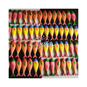 Custom Craft Hanging Marine Fish <b>Decoration</b> Handmade Carved Wood Wall Art Beach House Restaurant Interior Display - Product Image 1