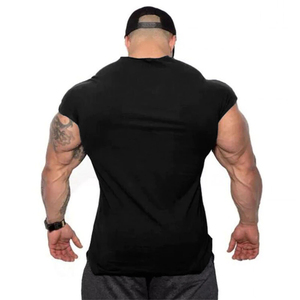 OEM Custom Casual Men's Tank Tops Gym <b>Singlets</b> 100% Cotton Breathable Quick Dry Fashionable Fitness Clothing for <b>Running</b> - Product Image 4
