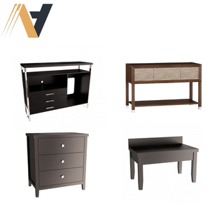 ชุดห้องนอนโรงแรมทำจากไม้โอ๊คแบบทันสมัยหรูหราขนาดคิงไซส์ทำจากโครงการตะวันตก - Product Image 3