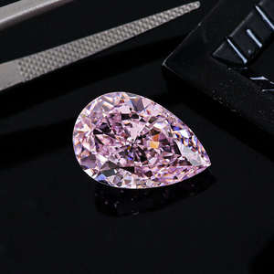 เพชรเม็ดเดี่ยวทรงลูกแพร์ 1.06 กะรัต ผลิตในห้องปฏิบัติการ ได้รับการรับรองจาก GIA และ IGI ความสะอาดระดับ VVS เพชรปลูกในห้องปฏิบัติการ CVD สีชมพู สำหรับทำเครื่องประดับ ขายส่ง - Product Image 4