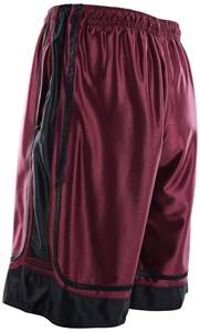 Shorts de sport en mesh imprimé avec logo personnalisé, couture de 5 pouces, shorts de basket-ball en polyester vierge pour hommes, sublimation - Product Image 6