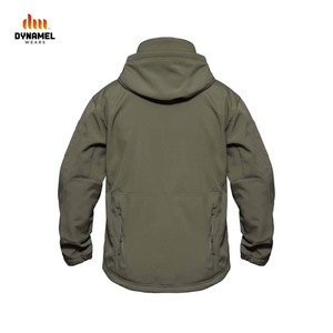 เสื้อแจ็คเก็ตซอฟต์เชลล์ผู้ชายแบบมีโลโก้สั่งทำ ราคาโรงงาน เสื้อแจ็คเก็ตซอฟต์เชลล์แบบยุทธวิธีสำหรับผู้ชาย เสื้อโค้ทยุทธวิธีผ้าฟลีซสำหรับใส่กลางแจ้ง - Product Image 2