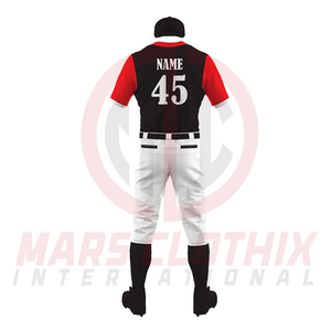 Uniforme de béisbol personalizado, liso, teñido, transpirable, de secado rápido, servicio OEM, diseño de uniforme de béisbol para venta en línea - Product Image 2