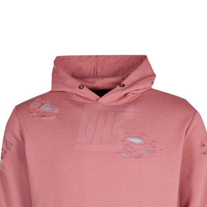 Men Distressed Hoodies Comfortable Fabric Stylish Faded Look Perfect For Daily Wear Travel And Casual Outfits - Product Image 4